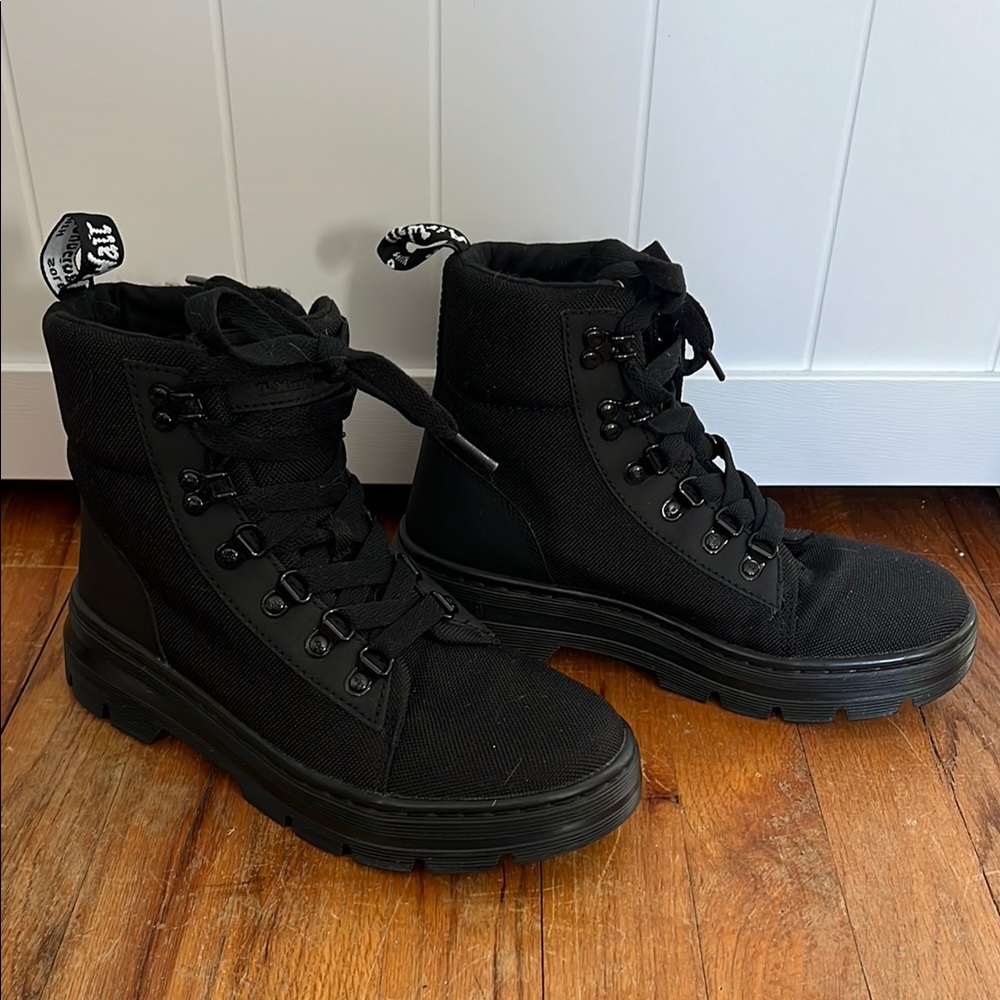 Dr. Martens Black Lace-Up Boots